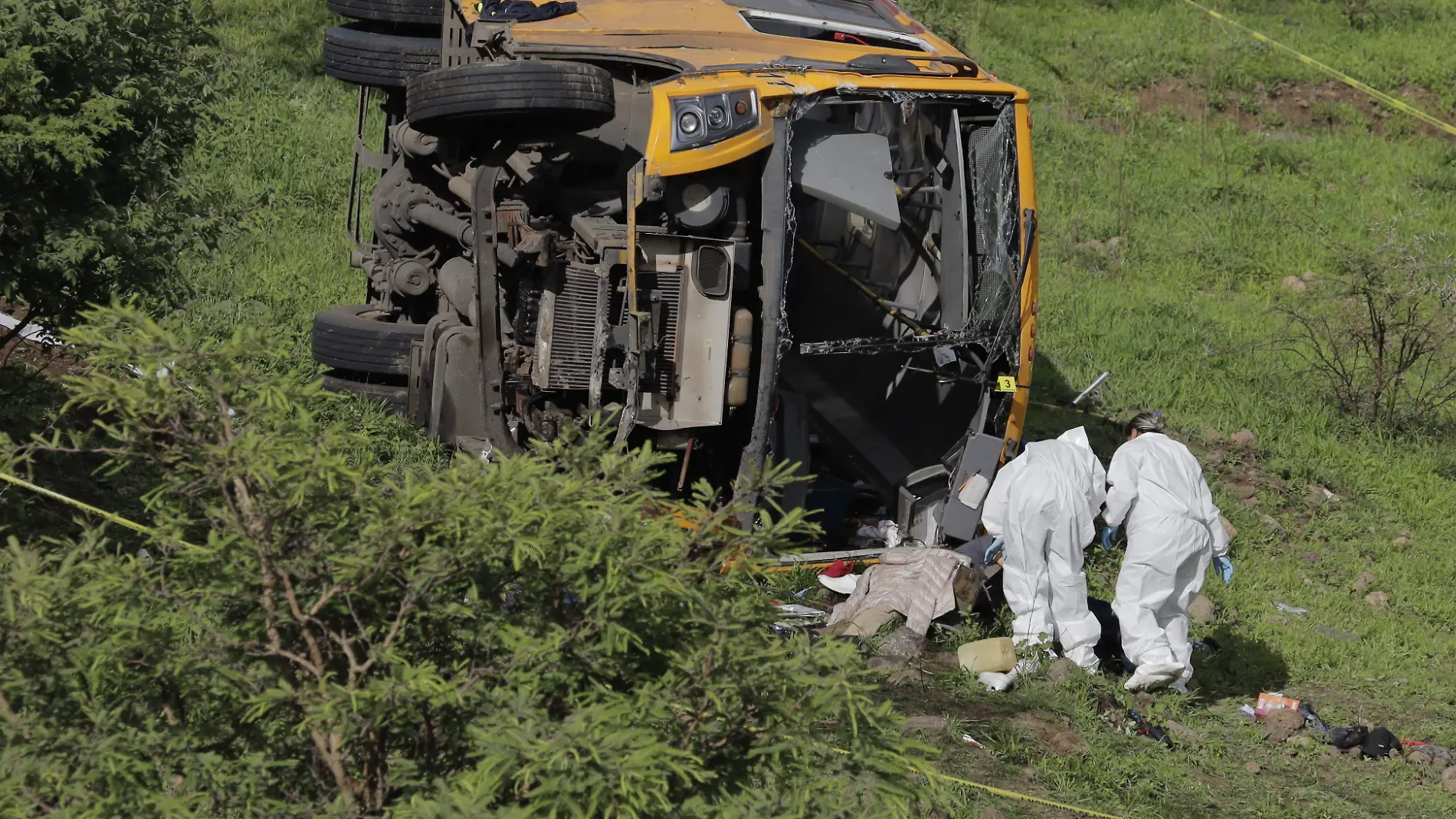 Accidente de camión Hospitales